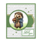 Adorable Cartoon Animals In Coats Cutting Dies And Stamp Set YX1309-S+D