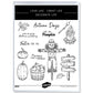Fruits and Vegetables Cutting Dies And Stamp Set YX1445-S+D
