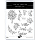 Bunches Of Blooming Flowers Clear Stamp YX1321-S