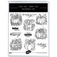 Pumpkin Cutting Dies And Stamp Set YX1453-S+D