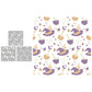 3PCs Halloween Magical Witch Background Stencils For Decor Scrapbooking Card Making YX1354
