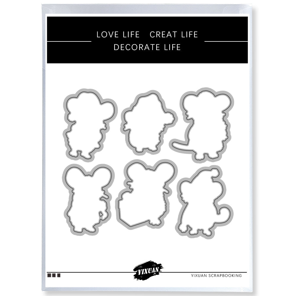 Forest Cutting Dies And Stamp Set YX1494-S+D