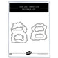 Mushroom Door Cutting Dies And Stamp Set YX1457-S+D