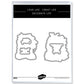 Doors Cutting Dies And Stamp Set YX1456-S+D