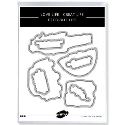 Yoga exercise and fitness Cutting Dies And Stamp Set YX1437-S+D