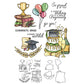 Party Celebrations For Graduation Season Cutting Dies And Stamp Set YX1218-S+D