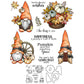 Dwarves and Pumpkins Cutting Dies And Stamp Set YX1455-S+D