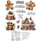 Christmas Sugar Man Cutting Dies And Stamp Set YX1475-S+D