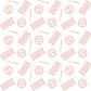 2PCs Background Sewing Buttons Fabric Pins Plastic Stencils For Decor Scrapbooking Card Making YX1269