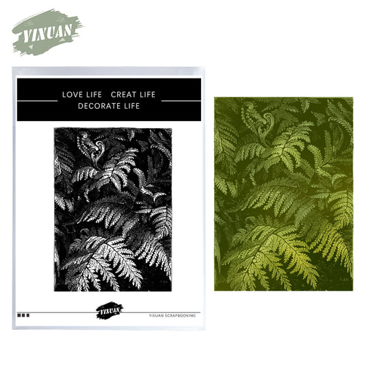 Spring Series Leaves Clear Stamp YX1028