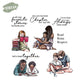 Love Family Reading Books Clear Stamp YX933-S