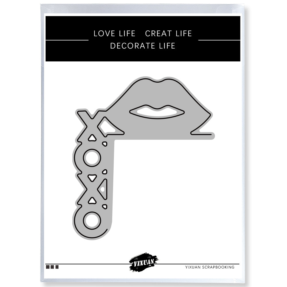 Valentine's Day Series Love Hearts Lips XOXO Metal Cutting Dies Set YX920,YX921,YX922,YX923