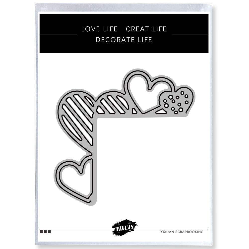 Valentine's Day Series Love Hearts Cupid Metal Cutting Dies Set YX916,YX917,YX918,YX919