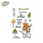 Animals Happy Birthday Party Decor Clear Stamp YX504-S