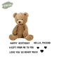 Cute Bear Dolls Toys Clear Stamp YX1078-S