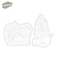 2022 Christmas Trees And Fireplace Cutting Dies Set YX777-D