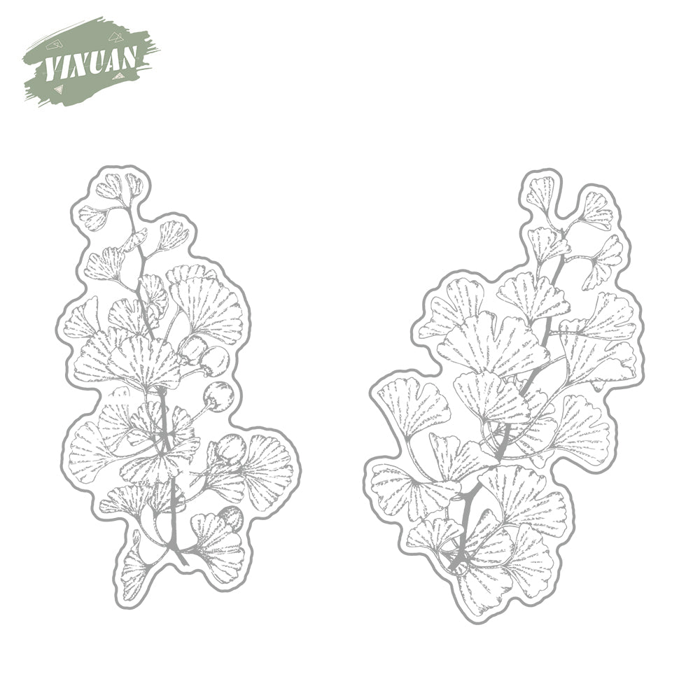 Spring Floral And Leaves Cutting Dies Set YX1199-D