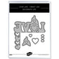 Valentine's Day Series Love Hearts Gnome Metal Cutting Dies Set YX924,YX925,YX926,YX927