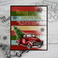 Winter Christmas Trees On Car Decor Cutting Dies And Stamp Set YX717-S+D
