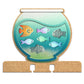 Adorable Fishes And Fish Tank Box Cutting Dies Set YX739
