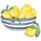 Nature Fruits Lemons In The Bow Metal Cutting Dies Set YX943