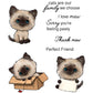 Cute Pet Cats Little Kitty Cutting Dies And Stamp Set YX1001-S+D