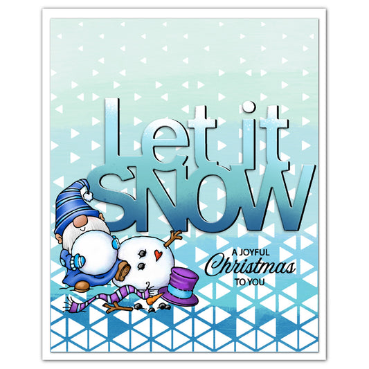 Let it snow Cutting Dies Set YX727