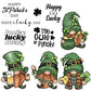 Happy ST.Patrick Day Cute Gnome Cutting Dies Set YX1000-D