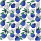 3pcs Spring Series Sweet Blueberry Fruit Plastic Stencils For Decor Scrapbooking Cards Background 20220817-37