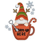 Adorable Mug And Christmas Gnome Cutting Dies Set YX801