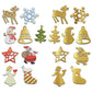 Christmas Tree Reindeer Snowman Santa Claus Xmas Series Cutting Dies Set YX820