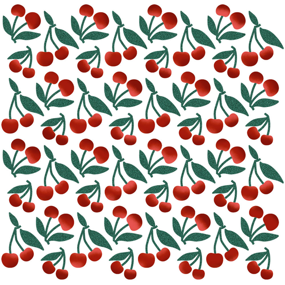 2PCs Spring Series Sweet Cherry Fruit Plastic Stencils For Decor Scrapbooking Cards Background 20220817-36