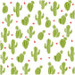 2PCs Cute Cartoon Cactus Background Stencil For Decor YX842