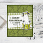 Winter Cute Penguin And Polar Bear Clear Stamp YX835-S