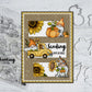 Harvest Pumpkin Sunflower Gnome Cutting Dies And Stamp Set YX532-S+D