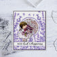 Little Girl Flowers And Cake Happy Bithday Cutting Dies Set YX654-D