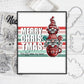 Christmas Stockings And Cups Gnome Cutting Dies And Stamp Set YX865-S+D