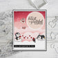 2022 Winter Penguins And Hearts Clear Stamp YX574-S