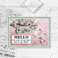 Blooming Flowers And Apple Clear Stamp YX859-S
