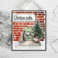 Merry Xmas Sofa & Books Christmas Tree Cutting Dies And Stamp Set YX776-S+D