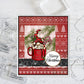 Kawaii Christmas Gnome Clear Stamp YX763-S