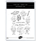 Little Cute Christmas Elf 2023 New Year Clear Stamp YX660-S