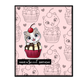 Cute Kitty Cats And Sweet Birthday Cupcakes Cutting Dies And Stamp Set YX1178-S+D