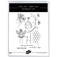 Sweet Honey And Bee Girl Fairy Clear Stamp YX1131-S