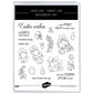 Easter Series Cute Rabbits And Chicks Clear Stamp YX972-S