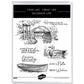 Bridge Boat Duck In The River Vintage Clear Stamp YX1195