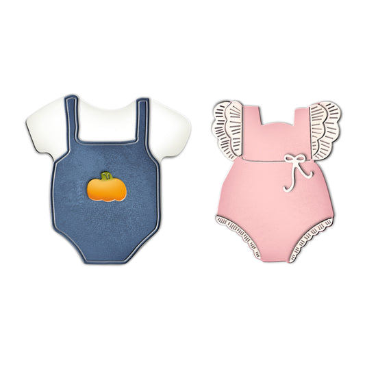 Kawaii Baby Boys Girl Bodysuit Cutting Dies Set YX630