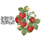 Spring Series Sweet Strawberry Metal Cutting Dies Set YX942