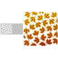 2pcs Nature Maple Leaves Plastic Stencils For Decor Scrapbooking Card Making 20220817-92
