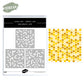 3PCs Background Geometric Hexagon Plastic Stencils For Decor Scrapbooking Card Making 20220817-84